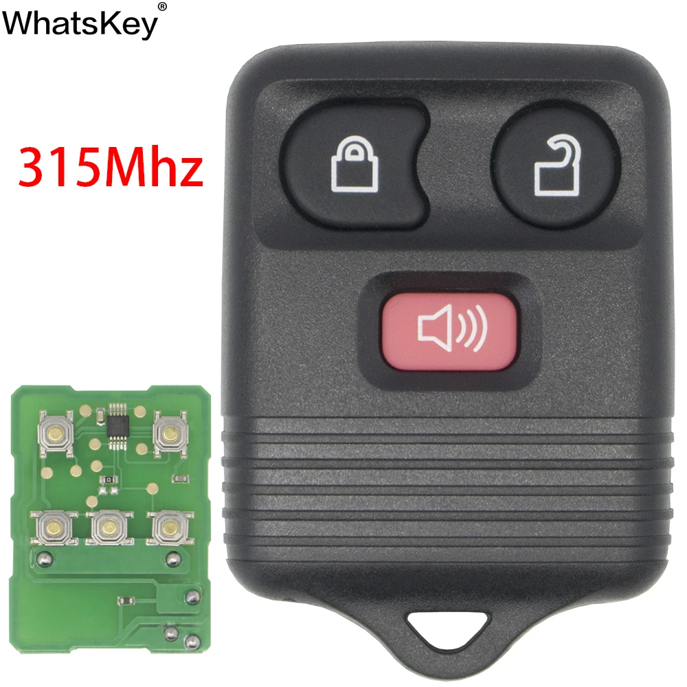 Кнопочный передатчик для автомобиля WhatsKey Ford Focus Escape Explorer 1998-2008 315 МГц | Автомобили