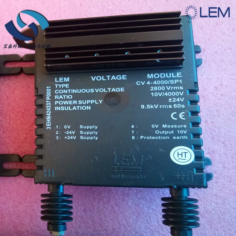 

CV4-4000 voltage sensor LEM lime new CV4-4000 / SP1 / SP2 CV4-4000