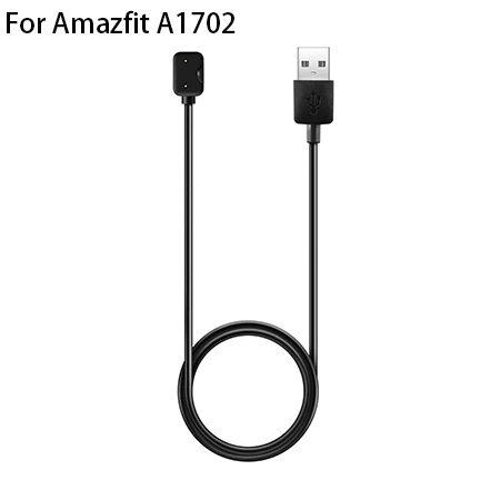 For Amazfit A1702 Зарядное устройство USB док-станция для Xiaomi AMAZFIT Pace/Bip A1608/A1607/A1702/A1712/A1807/A1913/stratos 2/GTR 42 мм 47 мм зарядное устройство для часов - Цвет: For Amazfit A1702