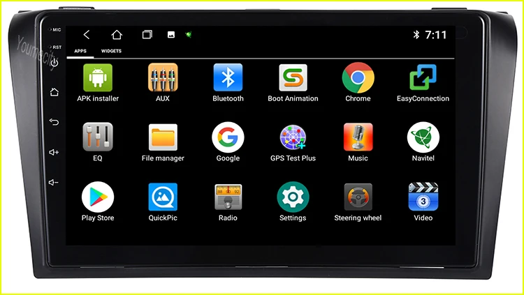 Восьмиядерный автомобильный dvd-плеер для Mazda 3 2005 2006 2007 2008 Android 9,0 2GRAM 32GROM радио gps Навигация BT wifi карта wifi Navitel