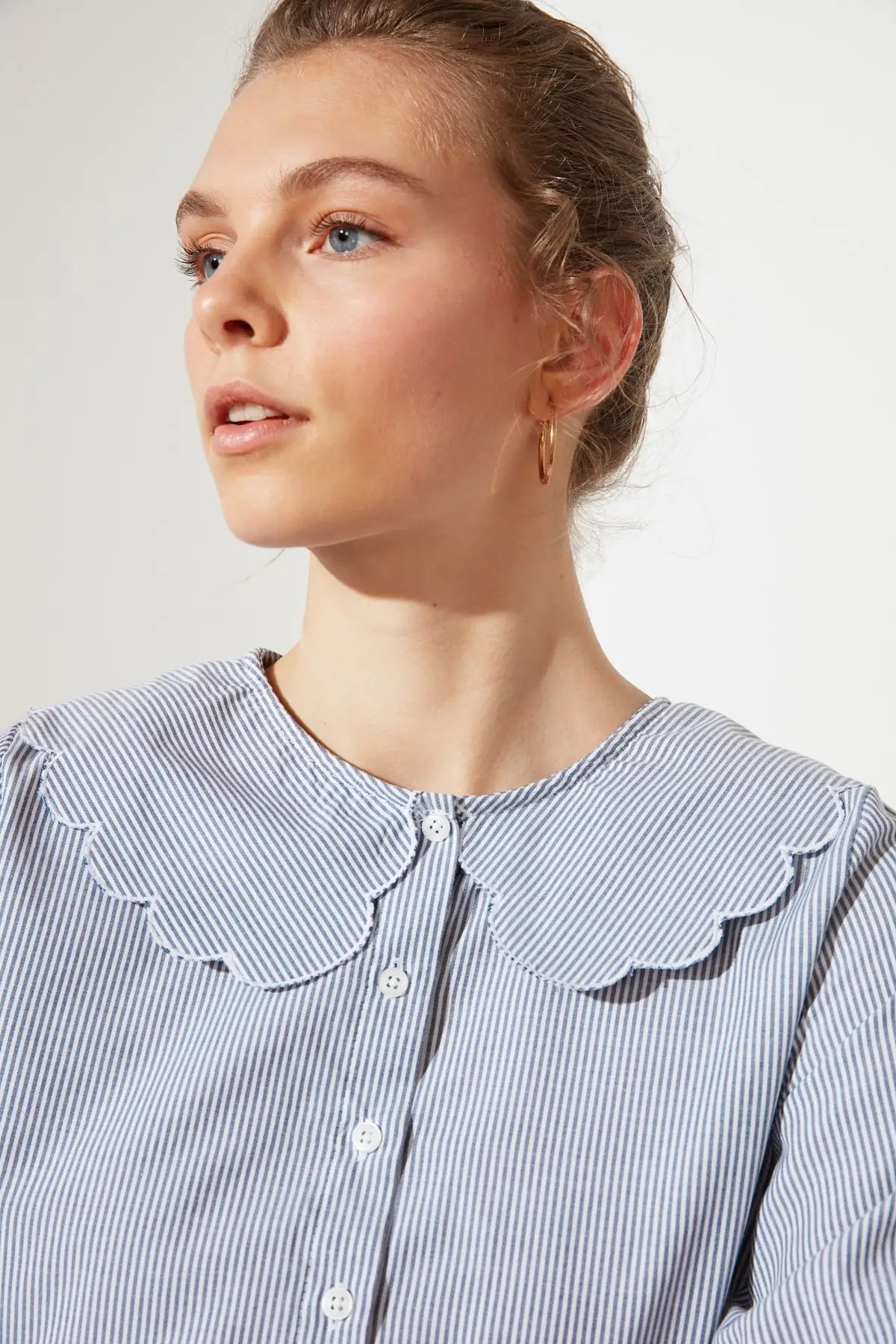 Модная рубашка с воротником TWOSS20GO0075 | Женская одежда