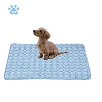 6 sizes washable summer cooling mat for dogs cats kennel mat breathable pet crate pad cusion sleep mat pet self cooling mat