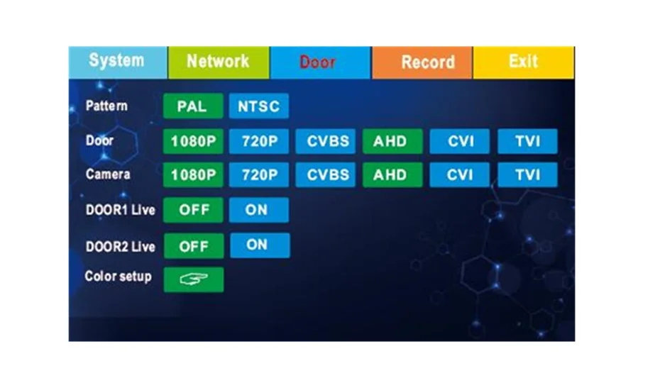 Dragonsview Wifi видео дверной звонок с монитором IP видео домофон система широкоугольный сенсорный экран запись обнаружения движения
