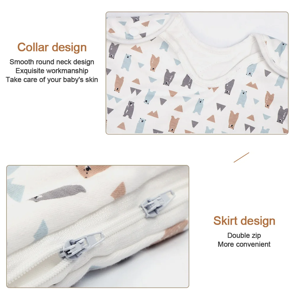 Детский спальный мешок без рукавов сезон осень-зима плотное и комфортное одеяло