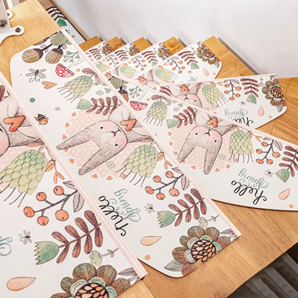 1 шт. ПВХ Нескользящая лестница напольный ковер детская Педальная самоклеящаяся