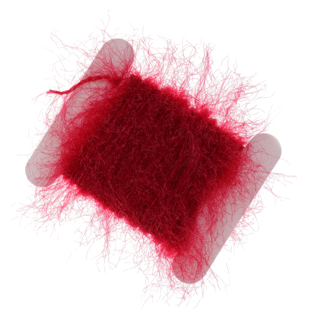 5 м Мишура для ловли нахлыстом блестящая Нимфа из синели с кристаллами материалы