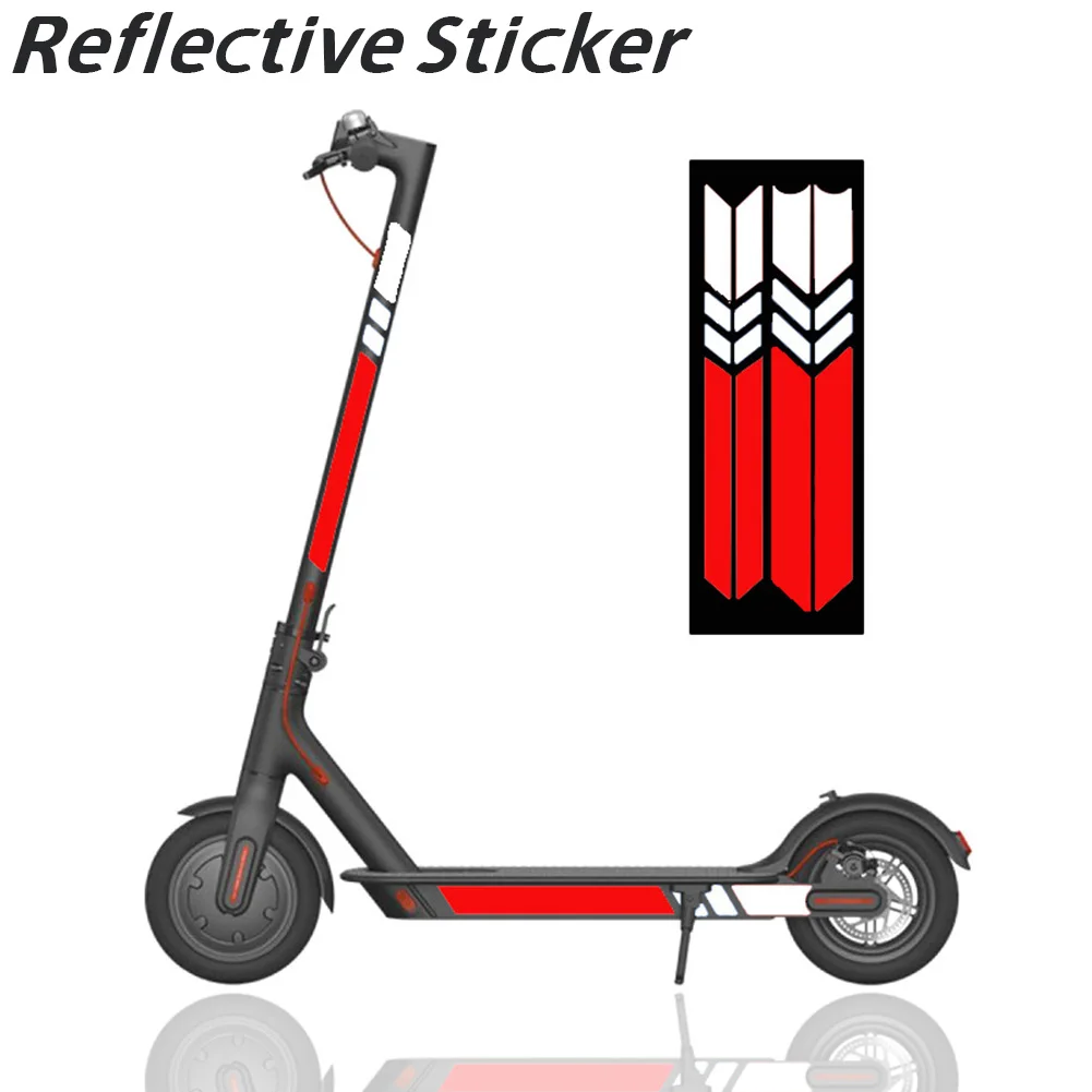 

Electric Scooter Reflective sticker For xiaomi m365/pro/1s/pro 2 strong reflection side bar sticking scooter accessories