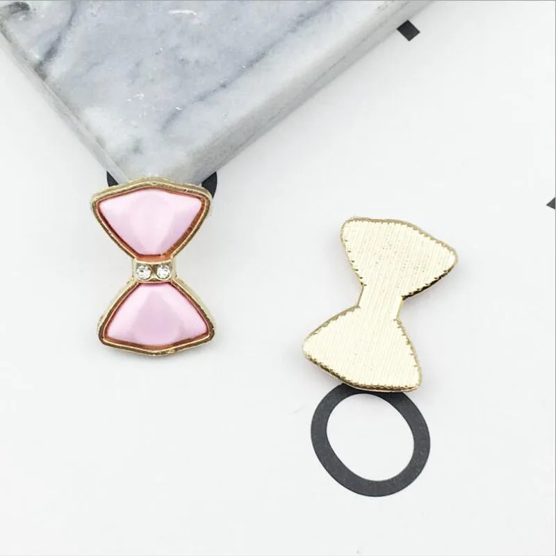 50 шт. ювелирные украшения с бантом стразы пряжка Свадебные Заколки для невесты