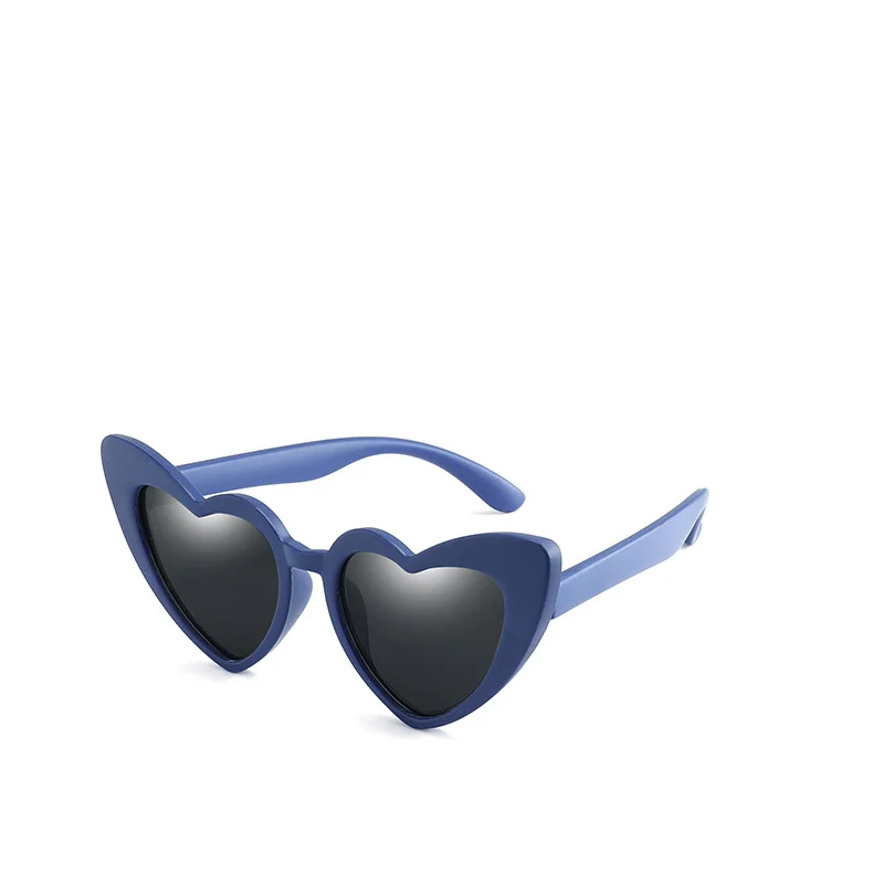 Солнцезащитные очки в форме сердца | Милый розовый ребенок солнцезащитные UV400 с