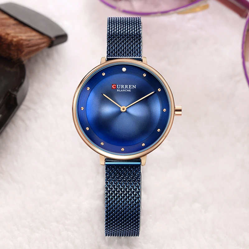 CURREN Роскошные новые модные и повседневные простые деловые часы с классическим