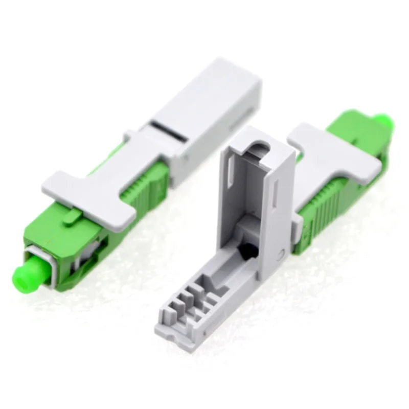 100 шт. новинка волоконно оптический Быстрый разъем SC/PC/APC одномодовый