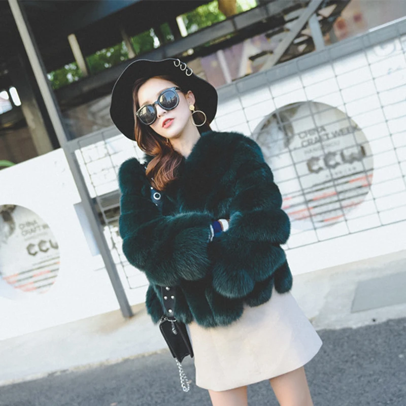 Новинка 2021 зимнее плотное теплое меховое пальто из искусственного меха женские