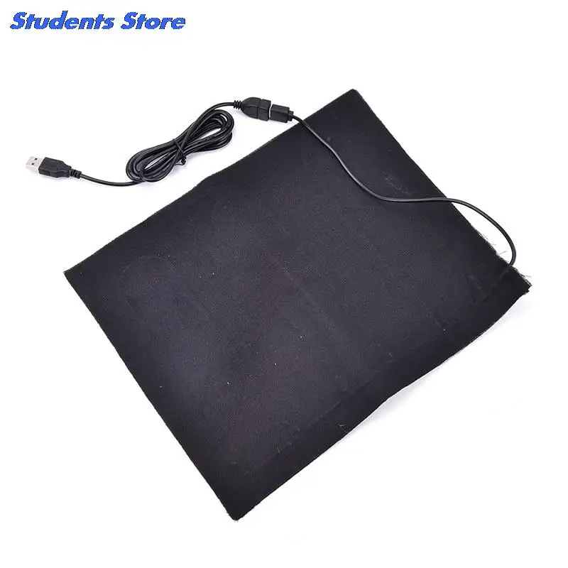 USB Fiber Heater Carbon Electric Heated Jacket Soft Cushion Winter Men Vest Heating Clothes Warmer Pads Keep Warm for mouse pad |
