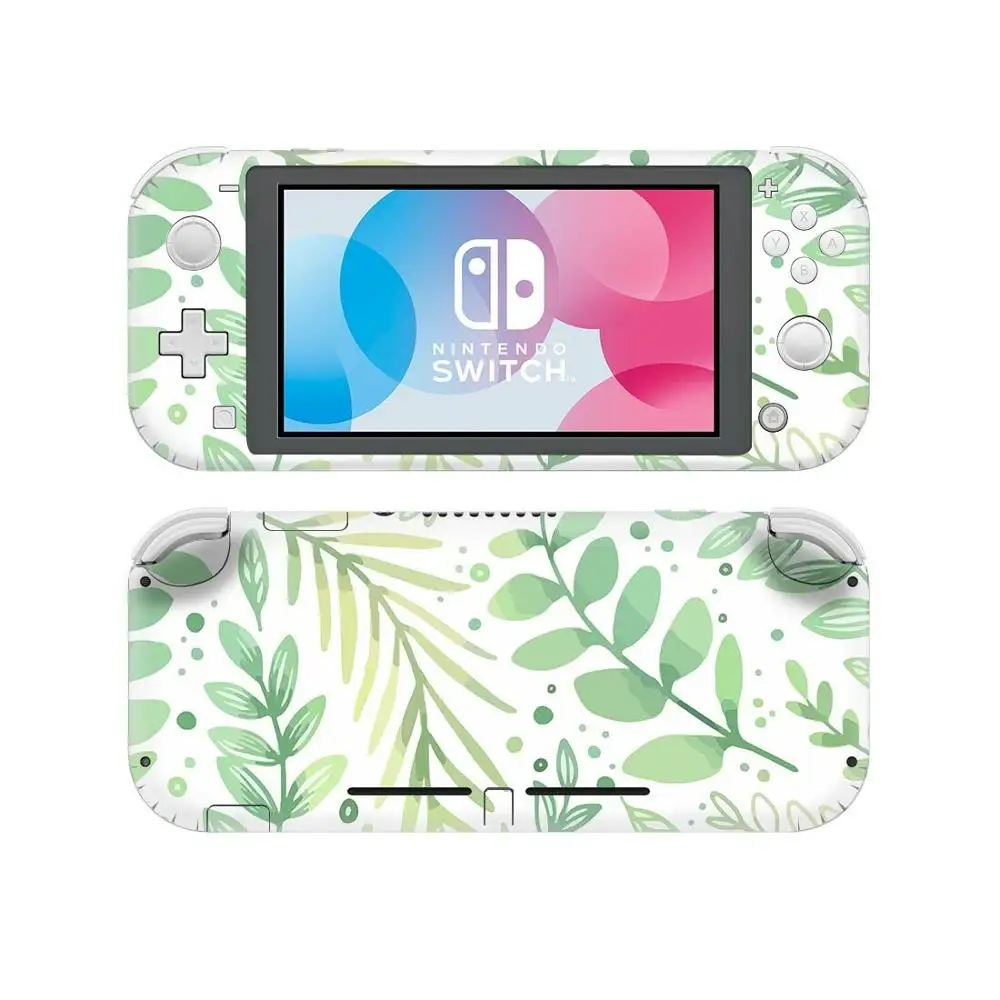 

Виниловый протектор экрана, наклейки с зелеными листьями сорняков для консоли Nintendo Switch Lite NS Nintendo Switch Lite Skins