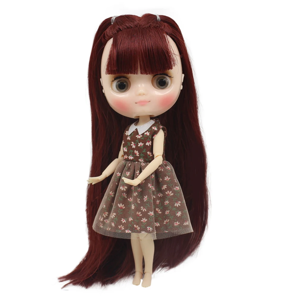 Фабричная кукла blyth middie шарнирная с блестящим лицом 1/8 20 см bjd Подарочная игрушка |