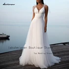 Женское платье на тонких бретельках It's yiiya, белое ТРАПЕЦИЕВИДНОЕ свадебное платье на лето 2022