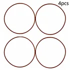 4х резиновый ремень для Neato Botvac Lidar, уплотнительное кольцо для 65 70 75e 75 80 85 D75 D80 D85, высокая термостойкость и эластичность