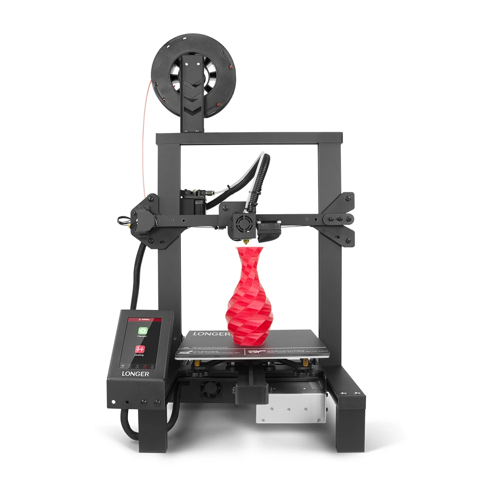 Длинный LK4 Pro 3d принтер с открытым исходным кодом 4," Полноцветный Сенсорный экран полностью металлический Высокоточный Impresora 3D