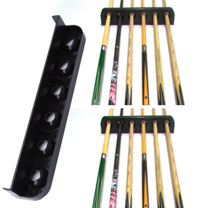 

1 пара, пластиковый держатель для бильярда, 6 отверстий