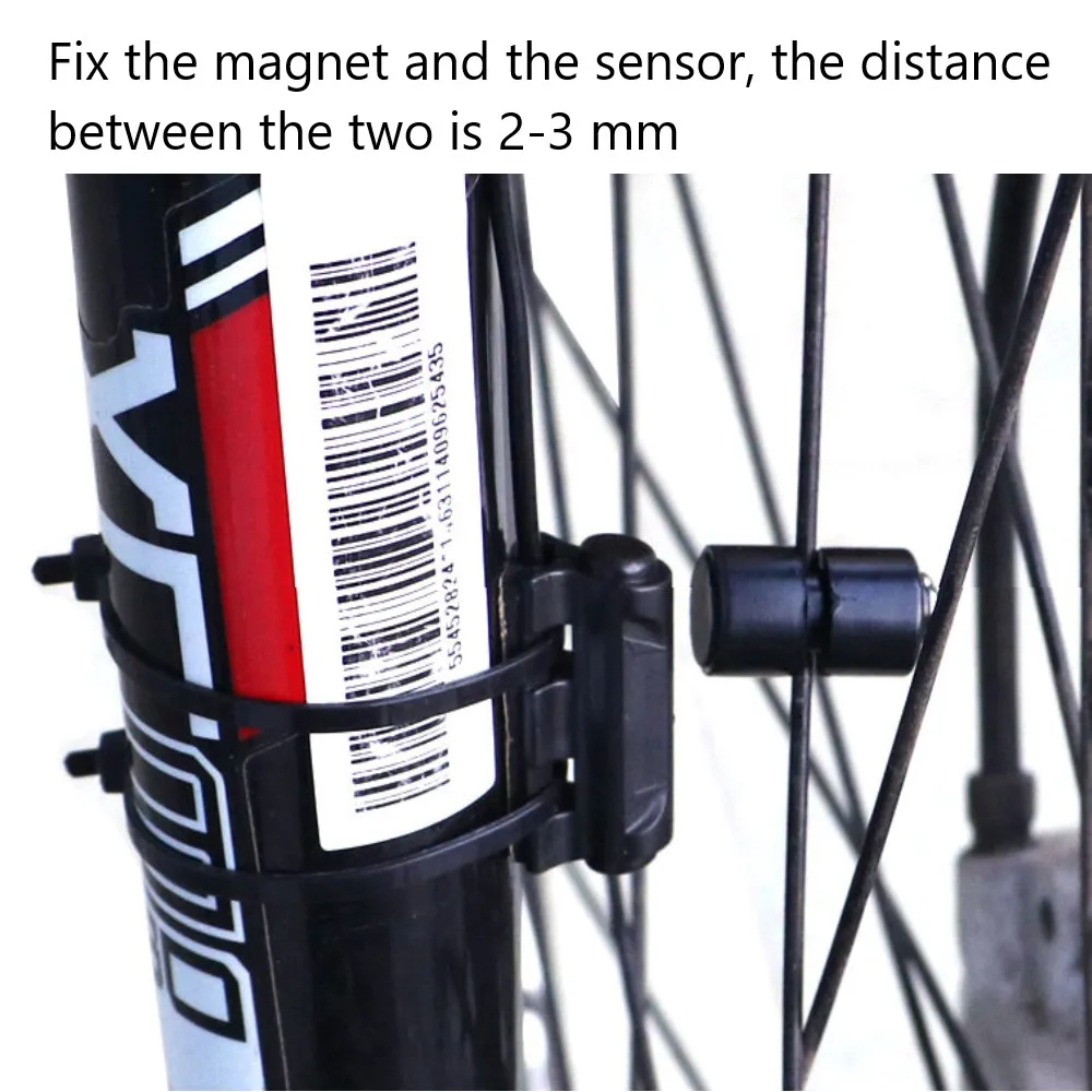 Y white backlight Capteur de Cadence pour vélo, accessoires de cyclisme, ordinateur filaire