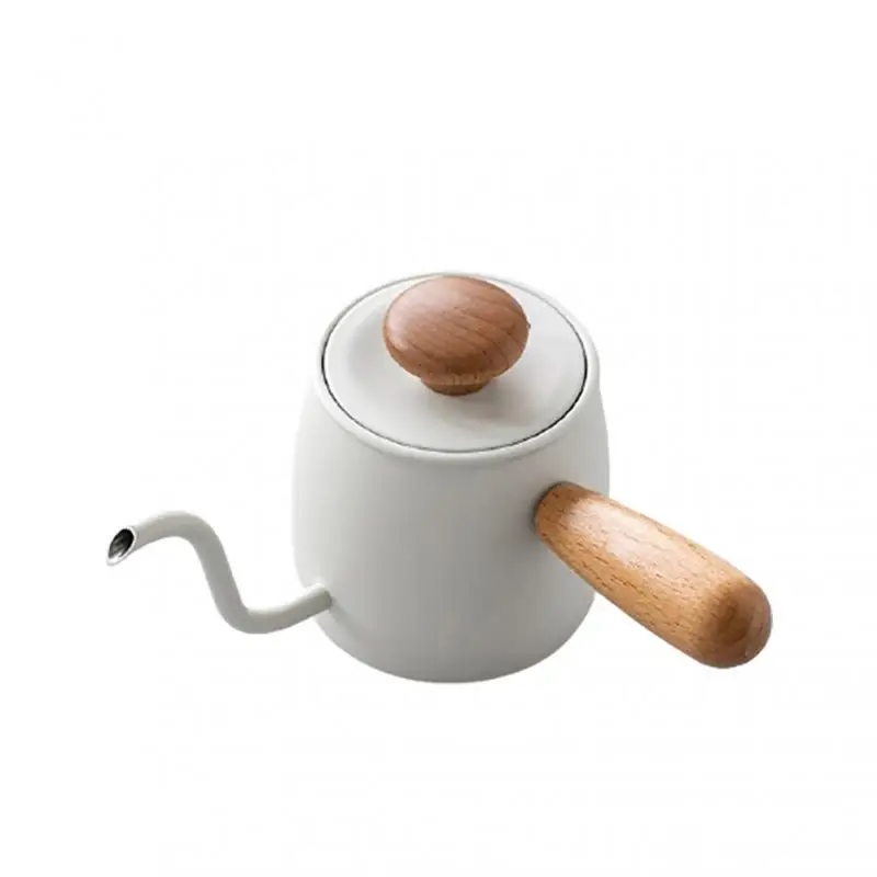 

350ml Mini Coffee Pot Stainless Steel Hand Pot Coffee Hand Pot Filter Pot Make Teapot Kitchen Drinking Accessories