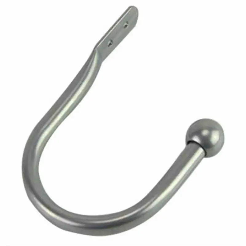 Большой стильный занавес с металлической подвеской держатель на липучке u