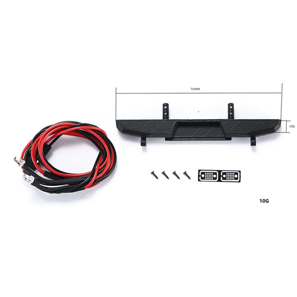 

Front/Rear Bumper Protective Bar for 1/24 Axial SCX24 Wrangler for Jeep RC Car Upgrade Accessories