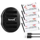 Аккумулятор и зарядное устройство для камеры Sony DSC TX9 T99 QX100 WX5 TX7 TX5 W390 W380 W360 W350 W320, 4 шт., 1200 мАч