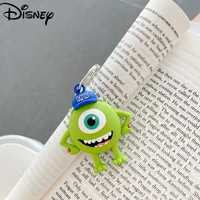 disney cute one eyed monster iron man for airtag applicable tracker protective cover silicone apple locator protective case