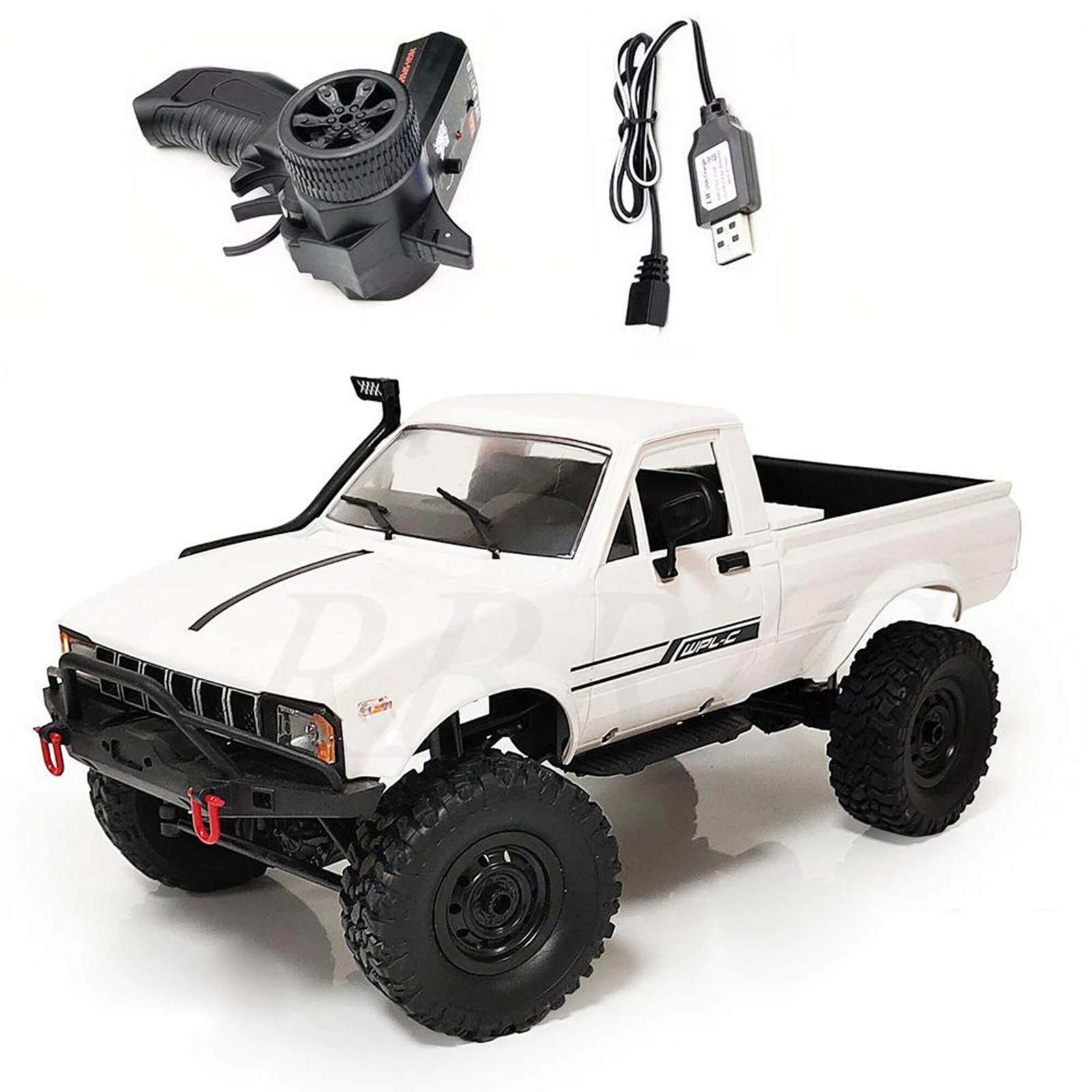 1:16 2 4G C24 1 комплект WPL игрушки DIY RC автомобиль внедорожный прицеп задние фонари для