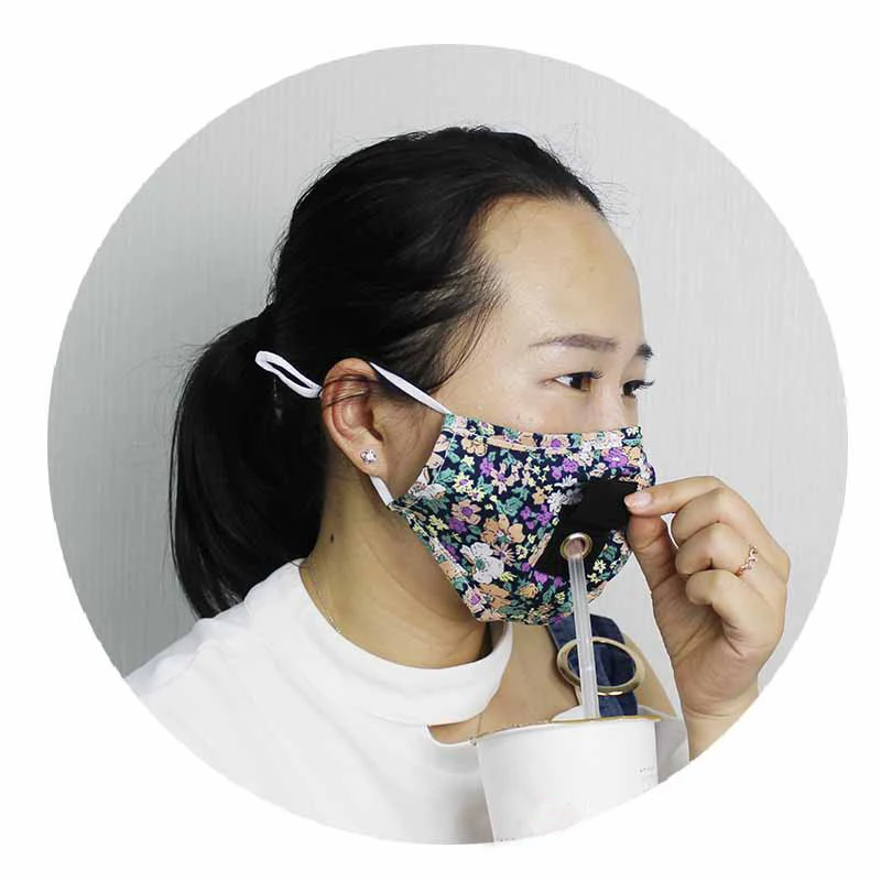 1 шт для взрослых Для женщин маска на лицо с открытым носком Многоразовые