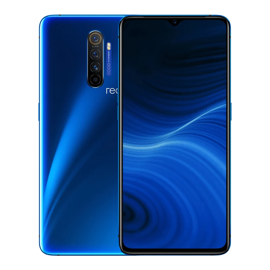 Мобильный телефон Realme X2 Pro с глобальной версией 6 5 дюймов 90 Гц жидкий экран 8 ГБ + 128