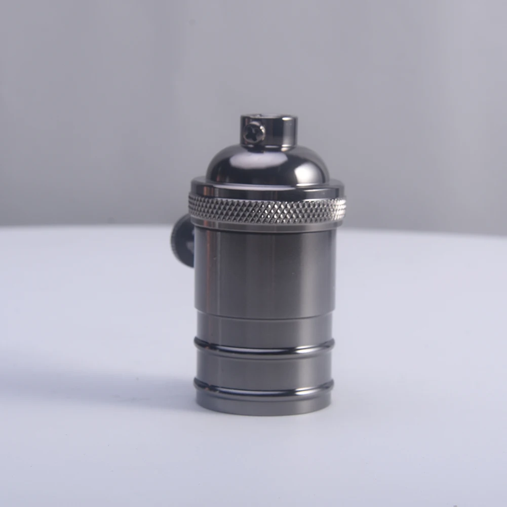 

E26 E27 Retro Office Stable Copper Antique Easy Install Lighting Accessory Lamp Holder Light Socket Support Bulb Home Conversion