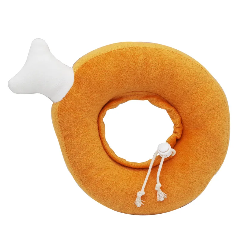 

Dog Cat Wound Healing Protective Collar Pet Medical Collar Prevent Bite Cone Shower Protective Toast Bread Avocado Buster Collar