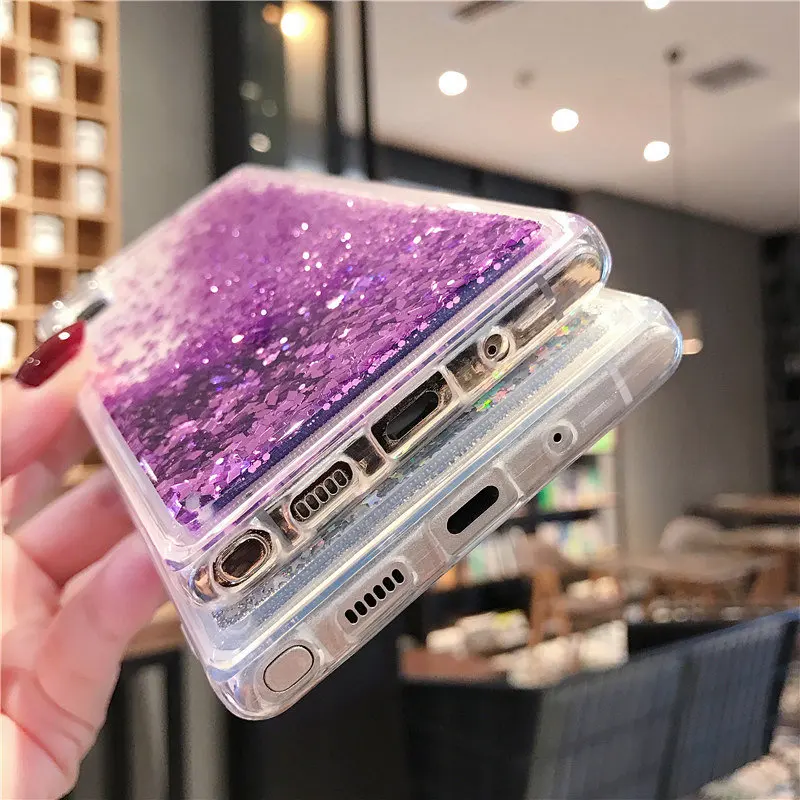 

Glitter Liquid Quicksand Cover Case For Samsung Galaxy A10 A20 A20E A30 A40 A50 A60 A70 M10 M20 M30 S8 S9 S10 5G Note 10 Plus 9