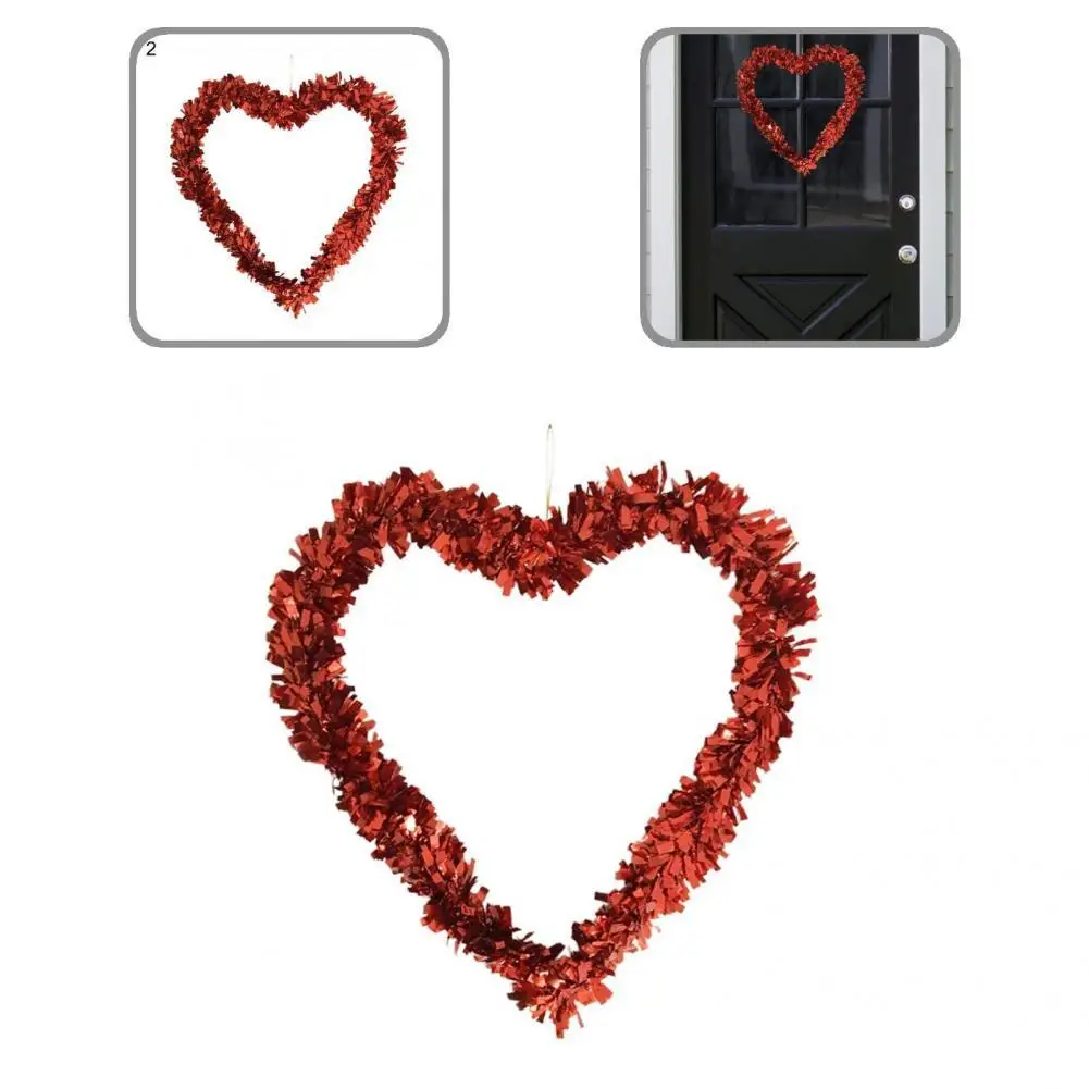 

Невыцветающий специальный венок на День святого Валентина, крепкий венок, красивый Вечерние