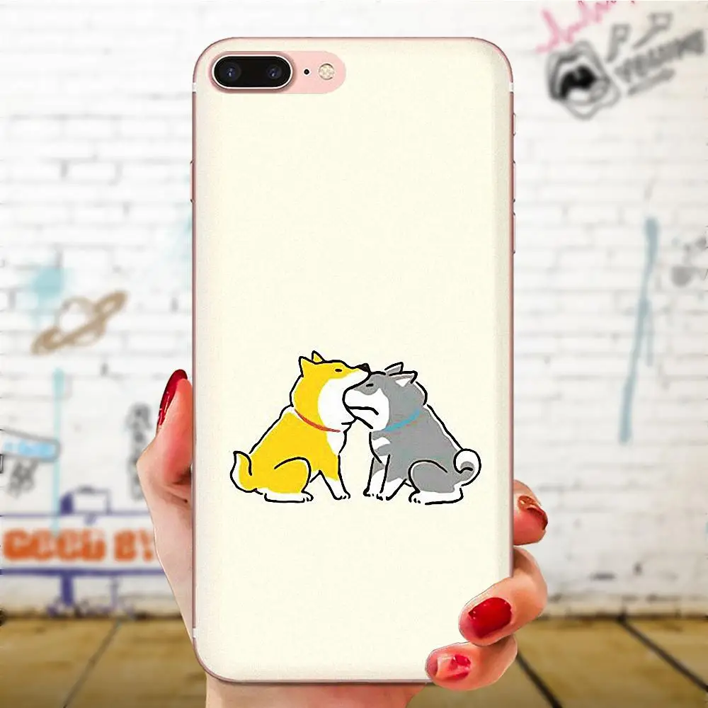 Уникальный высокого качества чехол для телефона милый Косплей Shiba Лисья