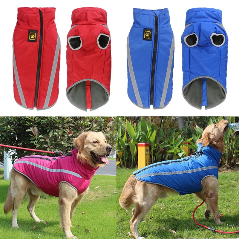 Водонепроницаемый жилет для собак и щенков куртка одежда чихуахуа теплая зимняя