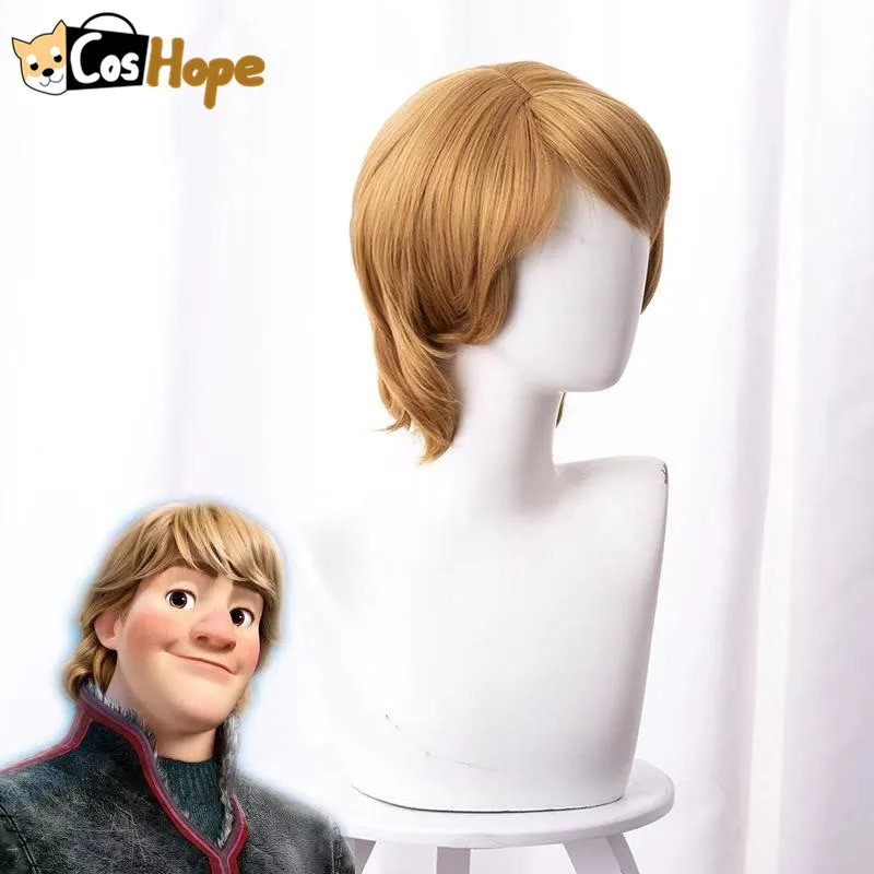 Парик для косплея Кристофа мужчин термостойкие синтетические короткие волосы 35