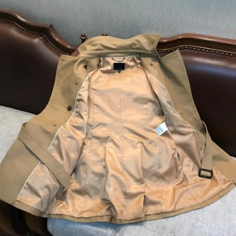 Итальянские Куртки из натуральной кожи для женщин OL стиль ремень приталенный