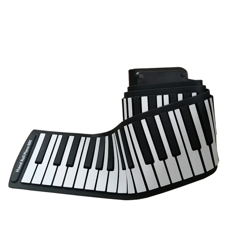 Children Electronic Organ Kit Profissional Roll Up Keyboard Music Electronic Organ Teclado Infantil Christmas Present XR50DZQ