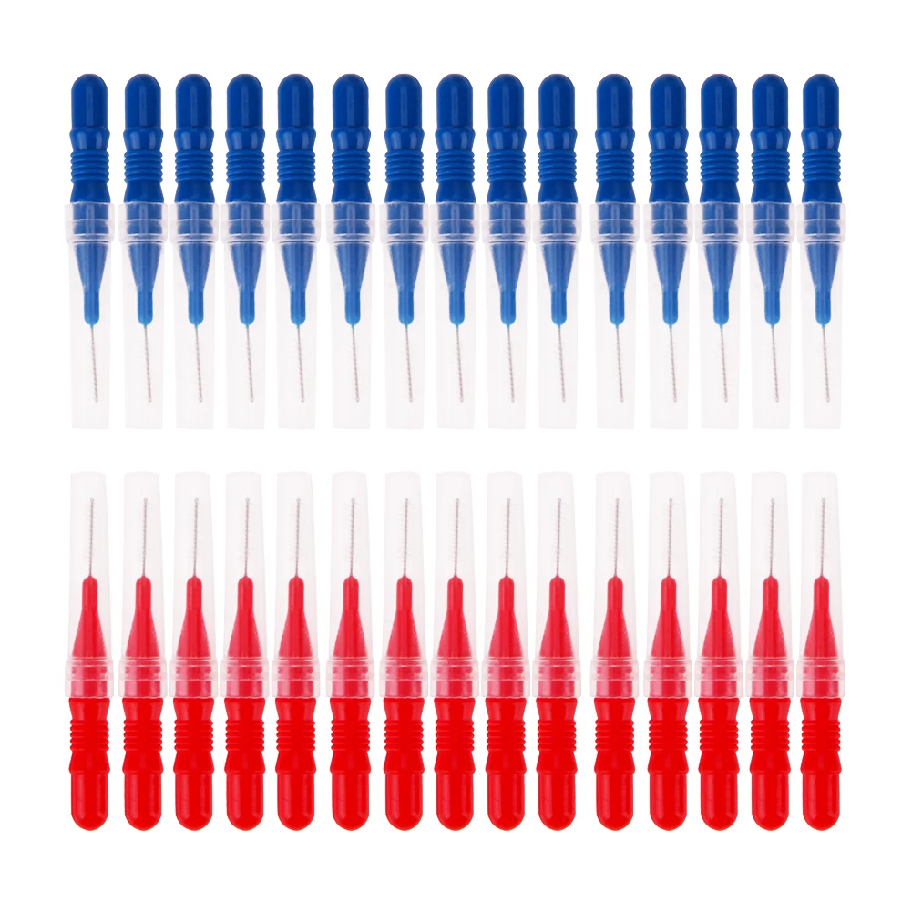 30 шт./лот гигиенические зубные мягкие палочки зубочистка чистка зубов Зубная