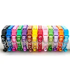 Оптовая продажа, 100 шт., ошейник для лап, регулируемые Светоотражающие колокольчики для собак, ошейник для домашних животных, аксессуары для домашних животных