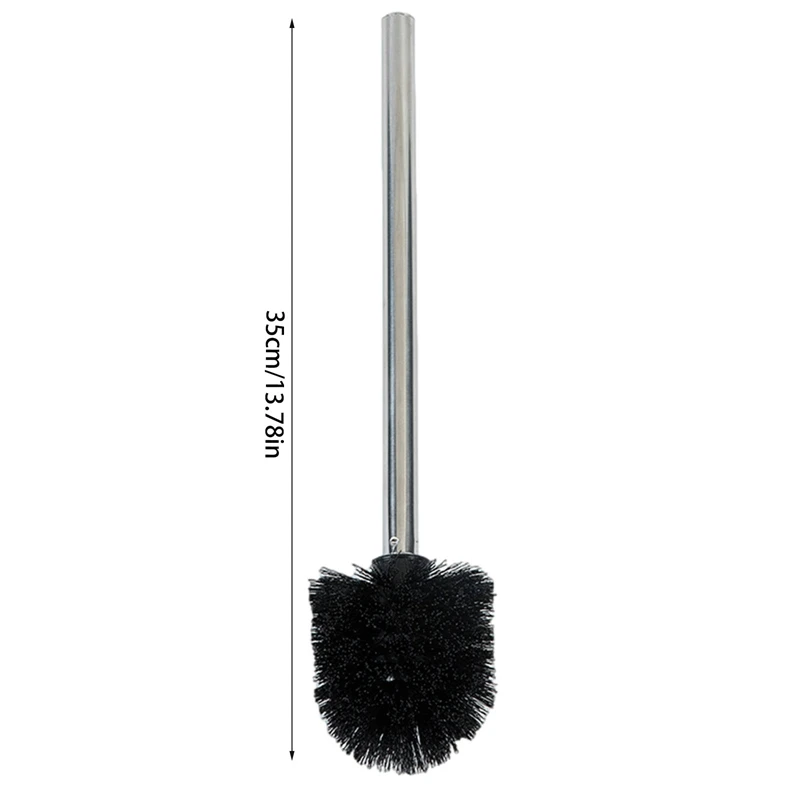 

New Style Toilet Brush Stainless Steel Handle +PP Brush For Toilet Bathroom Cleaning Brush Household Cleaning Brush