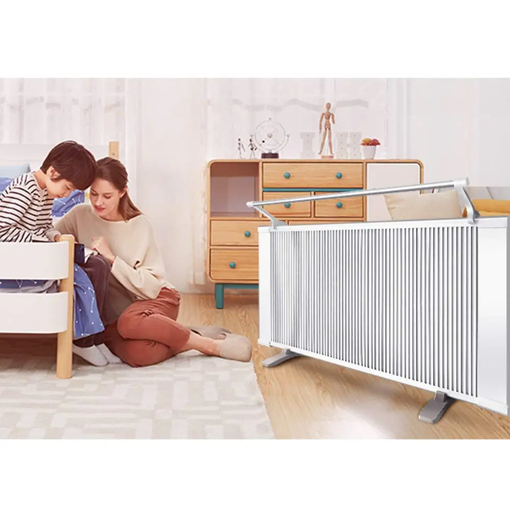 Space Heater Carbon Crystal Electric heating Energy-saving Household Wall-Mounted and Vertical panel heater for room-1600W | Бытовая