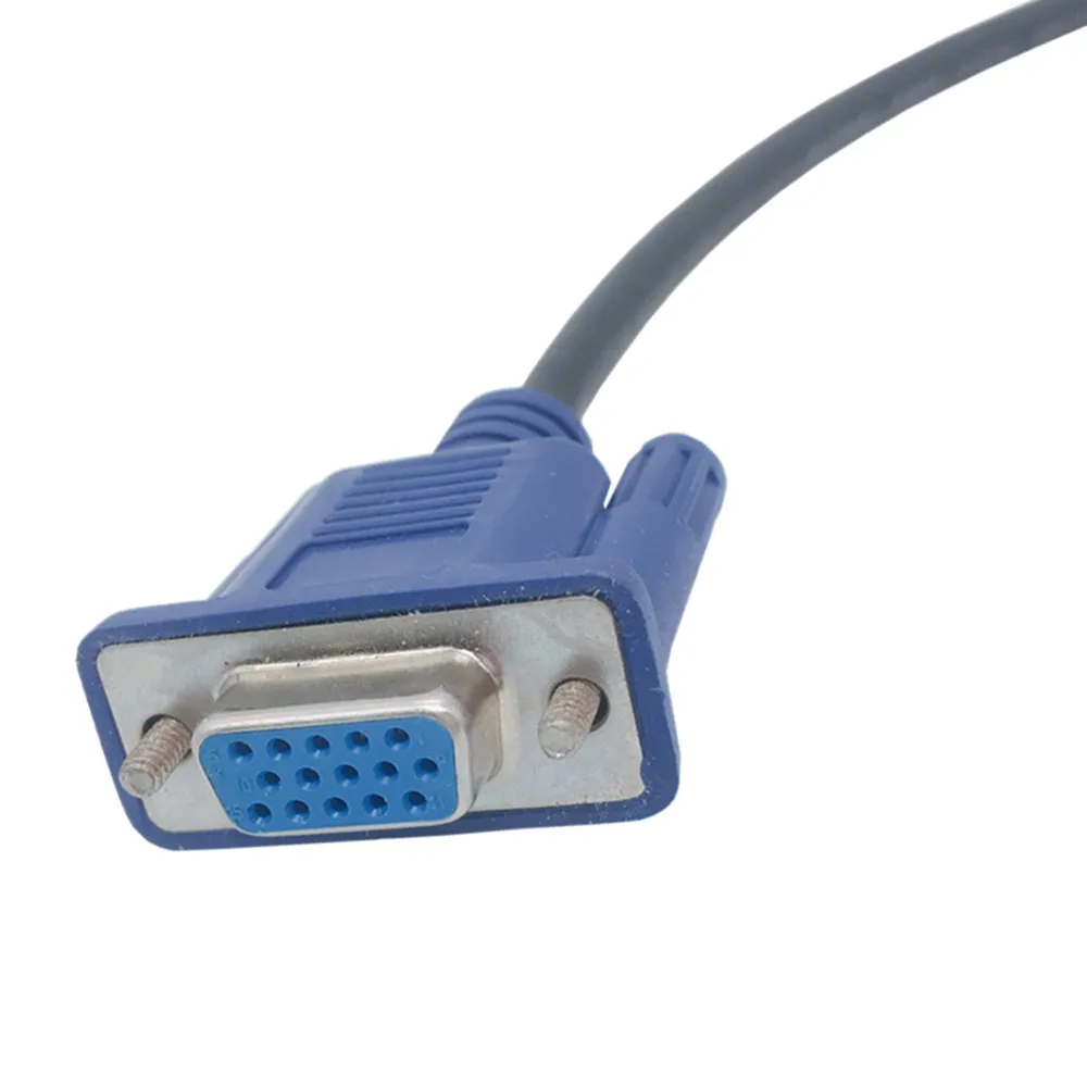 25 см 0 м HD15Pin VGA D Sub короткий видеокабель штекер m/M гнездо и RGB кабель для