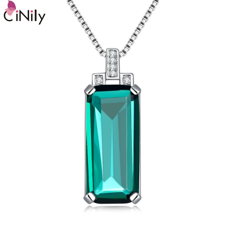 CiNily 925 пробы серебро созданные разноцветные камень кубического циркония оптовая