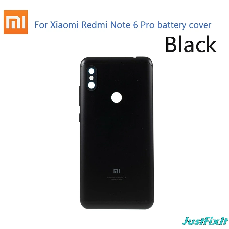 Оригинальный чехол для Xiaomi Redmi Note 6 Pro задняя крышка батарейного отсека запасные