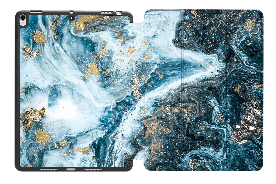 MTT чехол для планшета для iPad Pro Air 10,5 дюймов мраморная текстура из искусственной кожи+ Мягкий ТПУ задний смарт-чехол с держателем карандаша