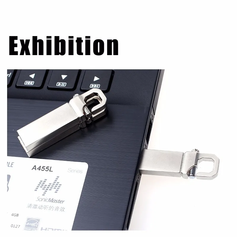 

Hot Sell Metal USB Flash Drive USB 2.0 Key Chain Pen Drive 4GB 8GB 16GB 32GB 64GB 128GB usb stick Pendrives Pen Drive